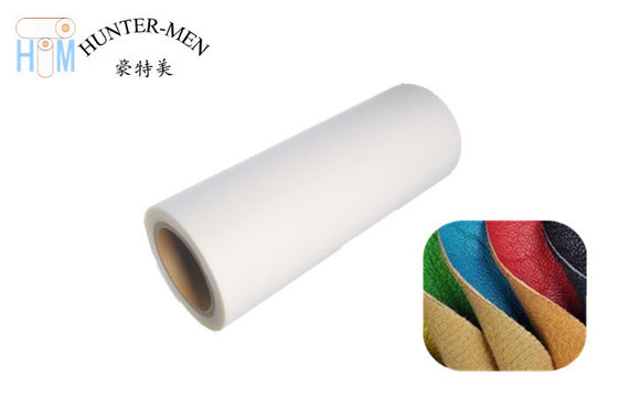 کیفیت  50mic TPU Hot Melt Adhesive Film For Textile Fabric 28g/10 Min کارخانه